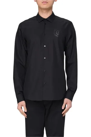 Roberto Cavalli Hombre, Camisas, Negro, Talla: S