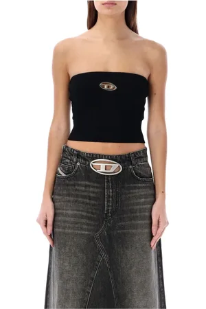 Diesel Mujer, Camisetas, Negro, Talla: M