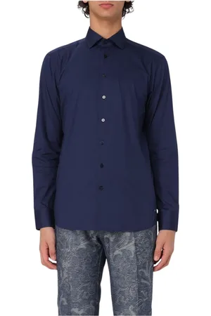 Etro Hombre, Camisas, Azul, Talla: 2XL