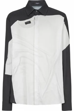 Balmain Hombre, Camisas, Blanco, Talla: 2XL