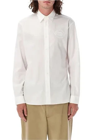 Burberry Hombre, Camisas, Blanco, Talla: L