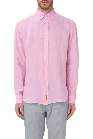B.D.BAGGIES Hombre, Camisas, Rosa, Talla: S