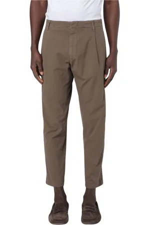 Dondup Hombre, Pantalones, Marrón, Talla: W28