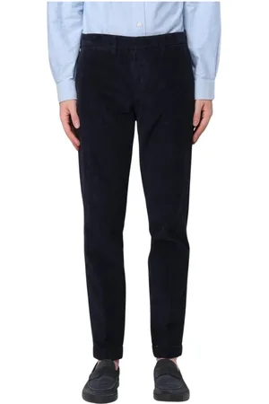 FAY Hombre, Pantalones, Azul, Talla: W40