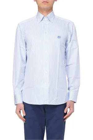 Etro Hombre, Camisas, Azul, Talla: M