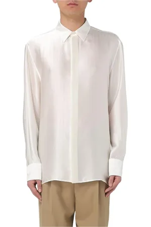 Saint Laurent Hombre, Camisas, Gris, Talla: XL