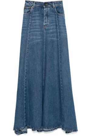 SEMICOUTURE Mujer, Faldas, Azul, Talla: S