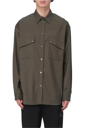 Fendi Hombre, Camisas, Verde, Talla: M