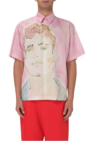 Msgm Hombre, Camisas, Rosa, Talla: L