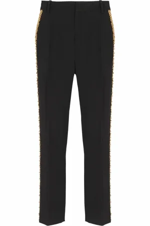 Balmain Hombre, Pantalones, Negro, Talla: L