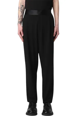 Giorgio Armani Hombre, Pantalones, Negro, Talla: L