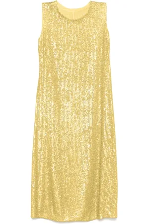 Norma Kamali Mujer, Vestidos, Amarillo, Talla: L