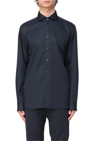 corneliani Hombre, Camisas, Negro, Talla: XL