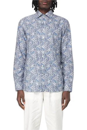 Etro Hombre, Camisas, Azul, Talla: 4XL