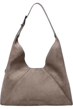 Brunello Cucinelli Mujer, Bolsos, Gris, Talla: ONE Size