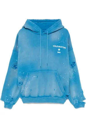 Cole Buxton Hombre, Sudaderas, Azul, Talla: S