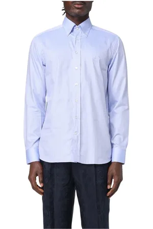 Etro Hombre, Camisas, Azul, Talla: XL
