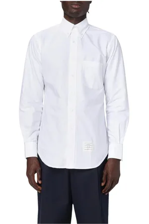 Thom Browne Hombre, Camisas, Blanco, Talla: S