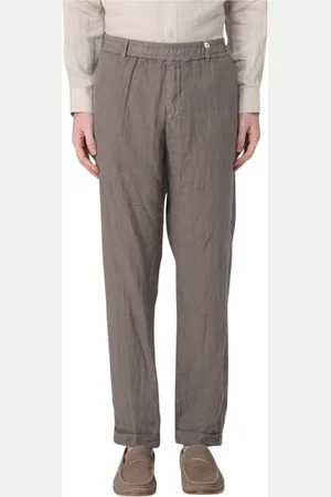 MYTHS Hombre, Pantalones, Marrón, Talla: S