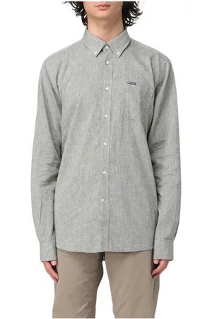 Barbour Hombre, Camisas, Verde, Talla: M