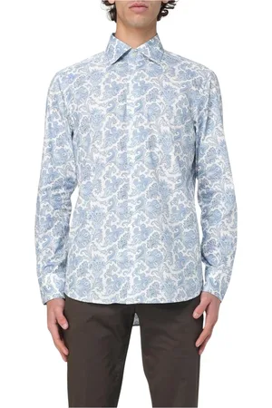 Etro Hombre, Camisas, Azul, Talla: M