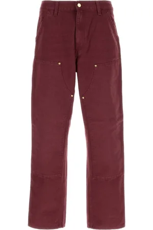 Carhartt Hombre, Vaqueros, Rojo, Talla: W30