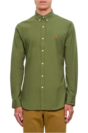 Ralph Lauren Hombre, Camisas, Verde, Talla: S