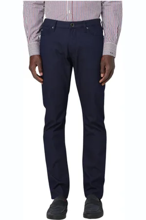 Emporio Armani Hombre, Pantalones, Azul, Talla: W31