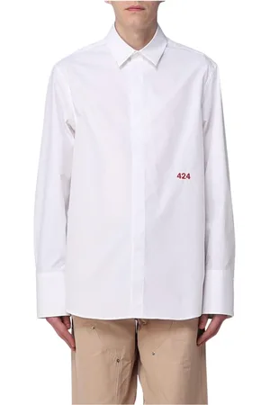424 FAIRFAX Hombre, Camisas, Blanco, Talla: M