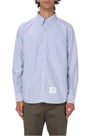 Thom Browne Hombre, Camisas, Azul, Talla: S