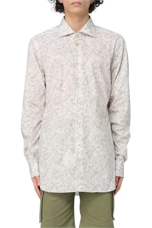 Kiton Hombre, Camisas, Marrón, Talla: S