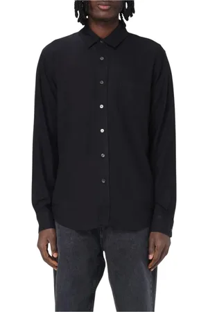 OUR LEGACY Hombre, Camisas, Negro, Talla: XL