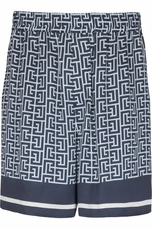 Balmain Hombre, Pantalones cortos, Azul, Talla: XL