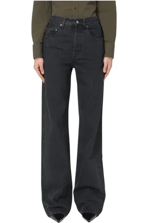 Saint Laurent Mujer, Vaqueros, Negro, Talla: W27