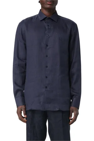 Etro Hombre, Camisas, Azul, Talla: 3XL