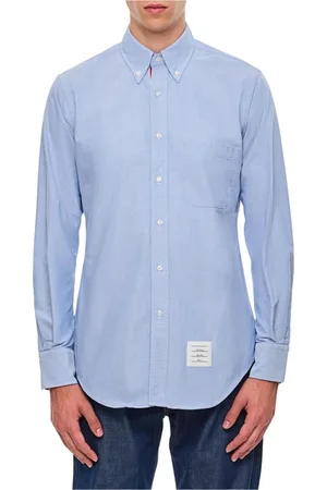 Thom Browne Hombre, Camisas, Azul, Talla: L