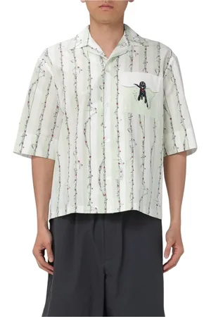 Bottega Veneta Hombre, Camisas, Blanco, Talla: L