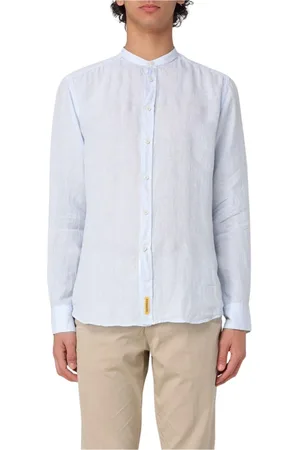 B.D.BAGGIES Hombre, Camisas, Azul, Talla: S