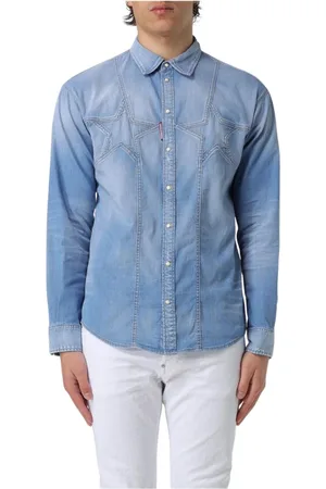 Dsquared2 Hombre, Camisas, Azul, Talla: L