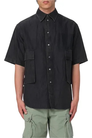 WoodWood Hombre, Camisas, Negro, Talla: L