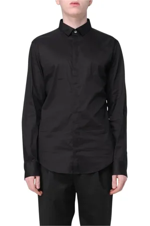Emporio Armani Hombre, Camisas, Negro, Talla: M