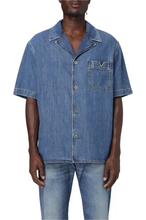 VALENTINO Hombre, Camisas, Azul, Talla: M