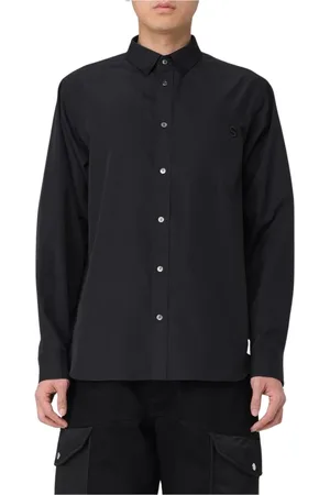 SACAI Hombre, Camisas, Negro, Talla: M