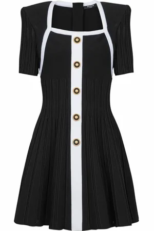 Balmain Mujer, Vestidos, Negro, Talla: 2XS