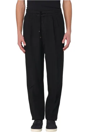 Brunello Cucinelli Hombre, Pantalones, Negro, Talla: XL