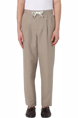 Brunello Cucinelli Hombre, Pantalones, Gris, Talla: XL