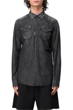 Dsquared2 Hombre, Camisas, Negro, Talla: M