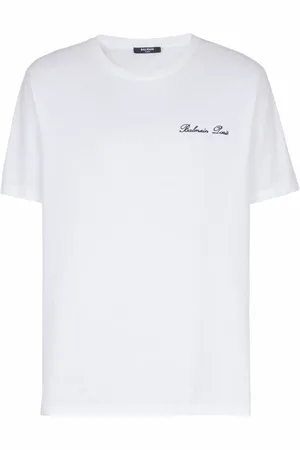 Balmain Hombre, Camisetas, Blanco, Talla: XL