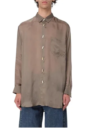 MAGLIANO Hombre, Camisas, Marrón, Talla: M