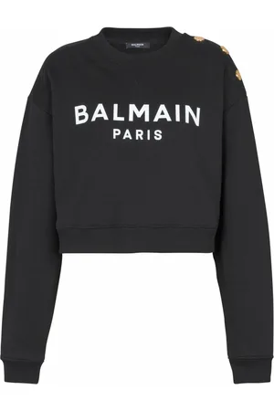 Balmain Mujer, Sudaderas, Negro, Talla: L